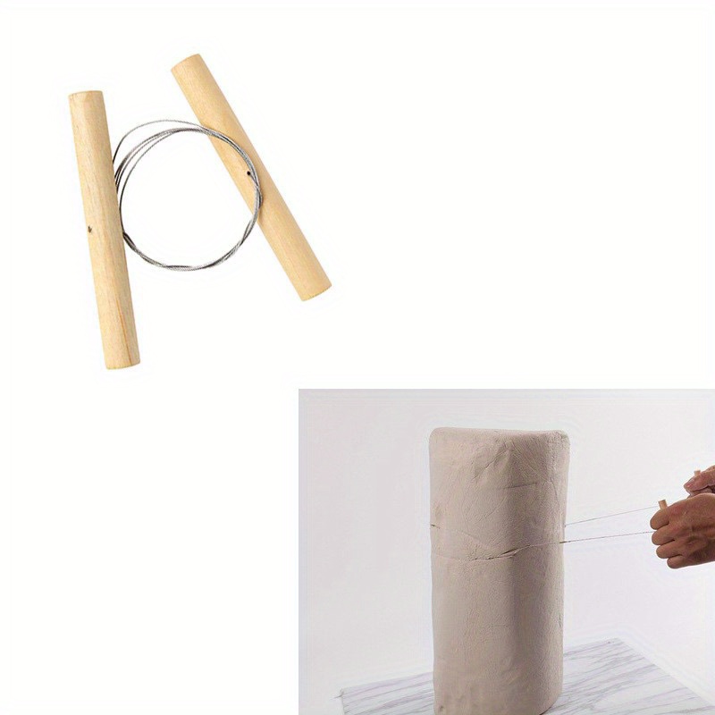 3 Piece Pottery Tool Set Mud Cutter Pottery Clay Trimming Scraper