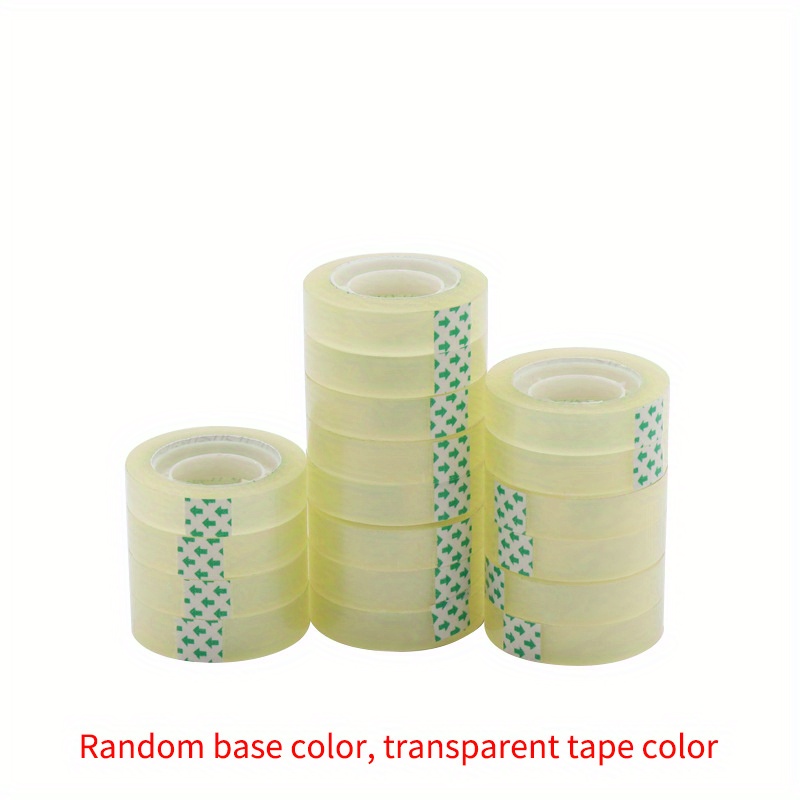 Clear Tape Refill Tear By Hand Transparent Tape Rolls For - Temu