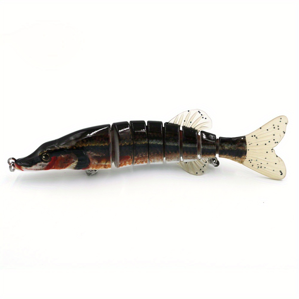 Swimbait Bass Pike Trout Muskie Lifelike Sinking - Temu Canada