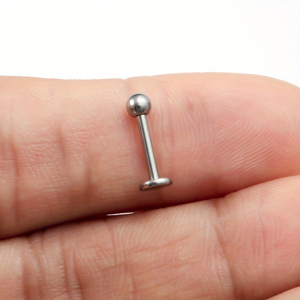 Micro labret nose stud sales