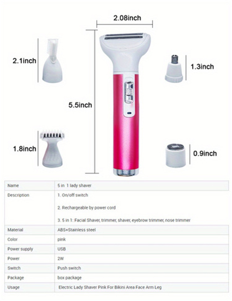 Women Epilators Body Hair Removal Epilator 1 Hair Bikini Temu