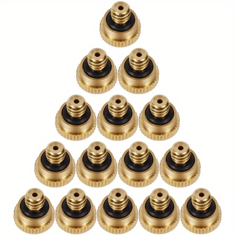 20 Brass Atomizing Nozzles For Outdoor Cooling Systems, Size 0.3mm
