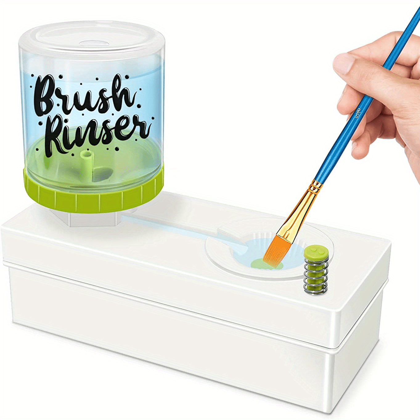 Paint Brush Cleaner Watercolor Brush Rinser with Drain Cleaner