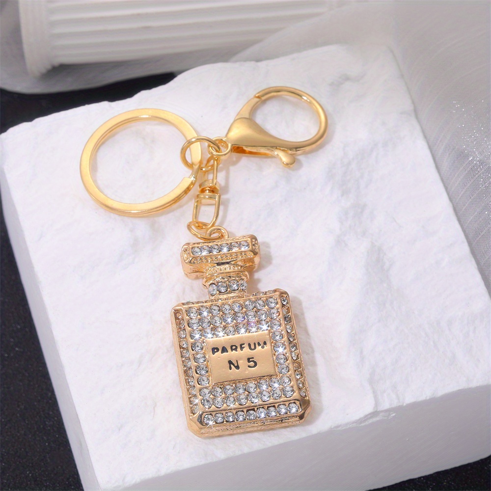 Mini Handbag Shape Keychain Pendant Enamel Pendant Inlaid