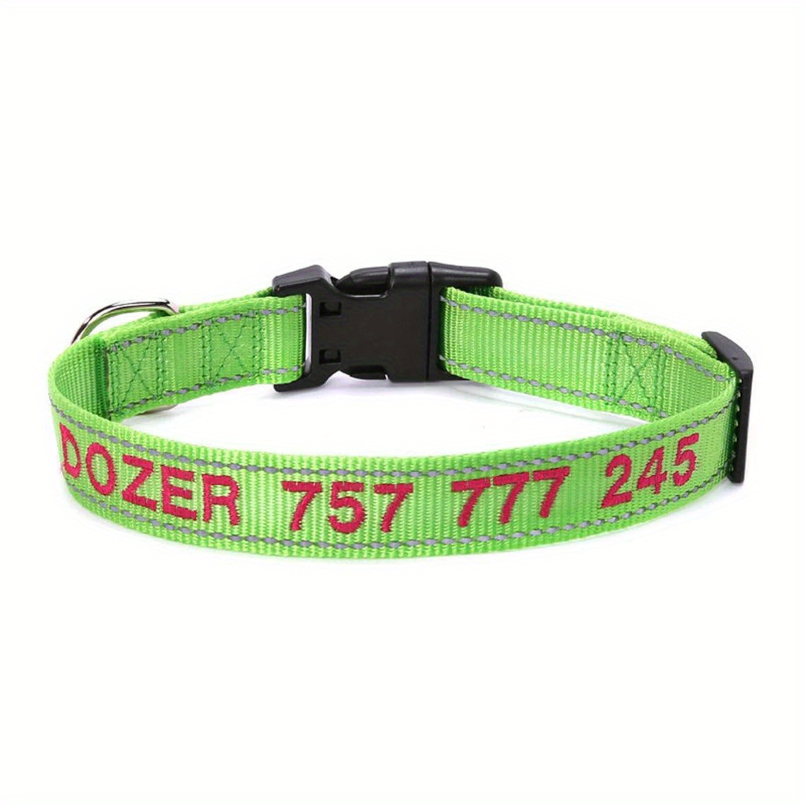 Custom Pet Collars Personalised for Dogs & Cats with embroidery