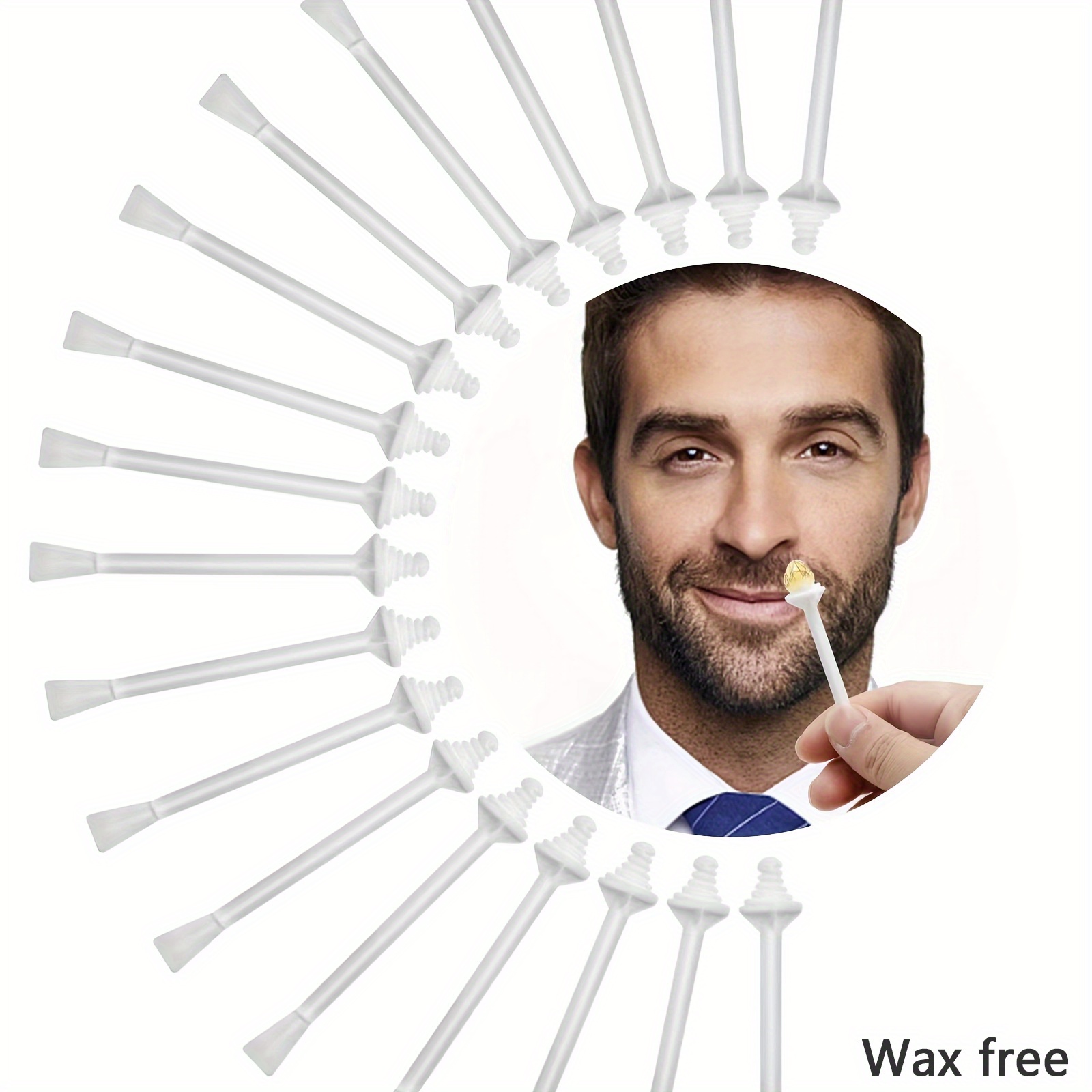 60X MULTI-PROPOSE NOSE Wax Stick Hair-Removal Nose Cleanin 7W3Q Applicators  Q3T3 $13.42 - PicClick AU