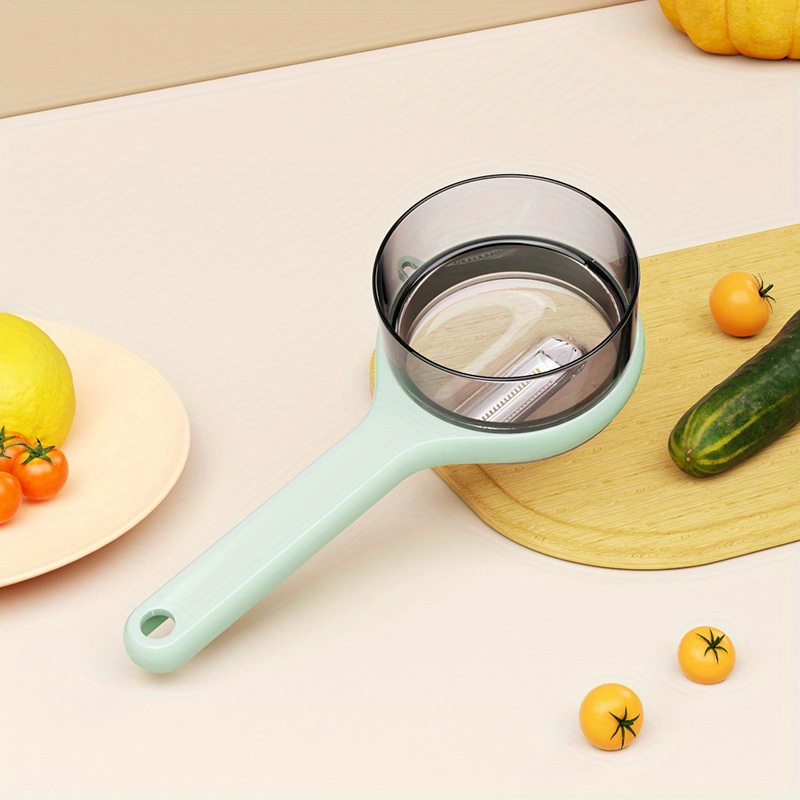 New Portable Storage Peeler With Trash Can Fruit And Vegetable Peeler  Kitchen Accessories Kitchen Stainless Steel Sharp Fruit Tools From Telmom,  $3.5