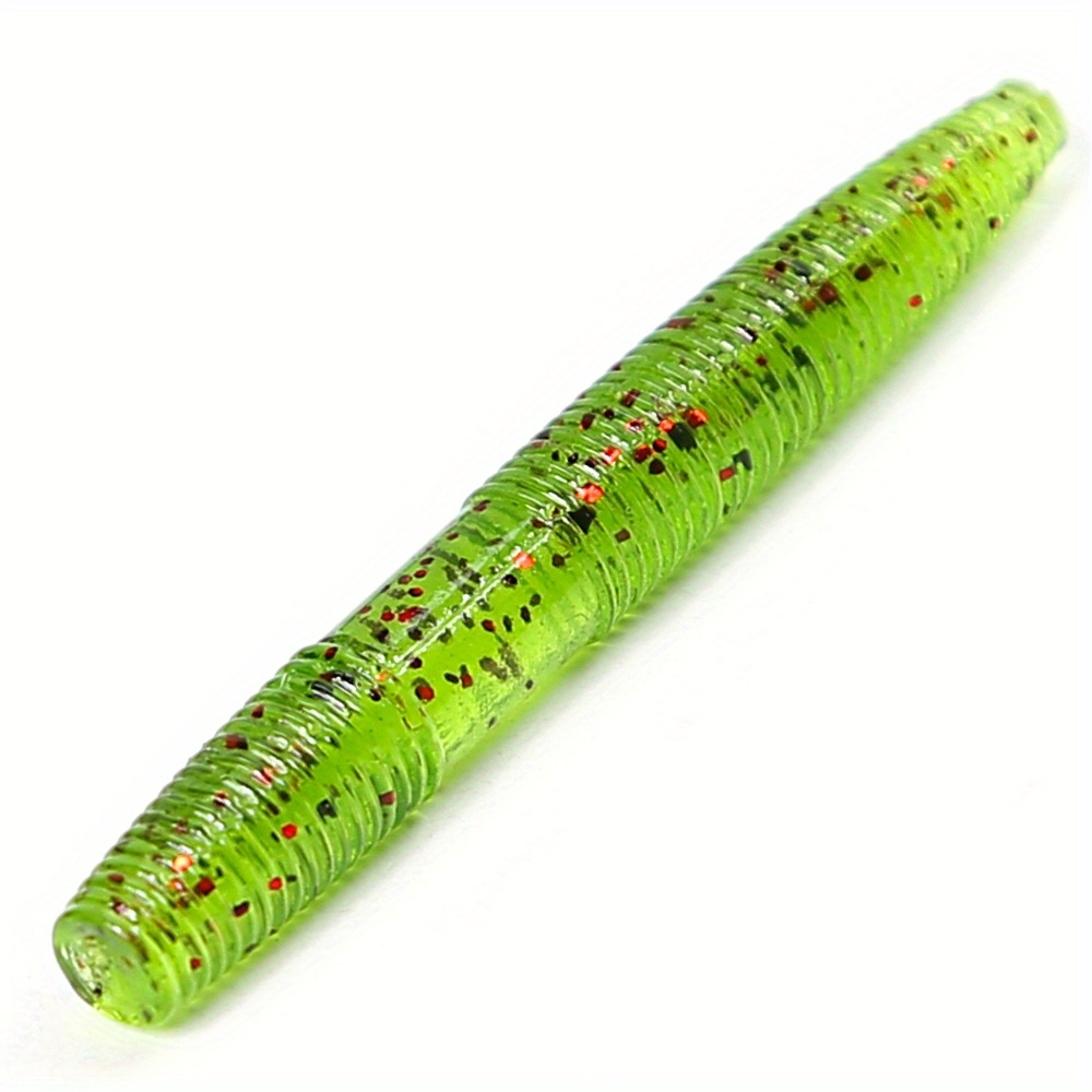 Senko Worms Bass Fishing Lure Kit 30 pk Wacky Rig Worms Soft Plastic Stick  Baits 4 5 inch (Senko Worms (3in, 5 Colors,30pcs)) : : Sports  & Outdoors
