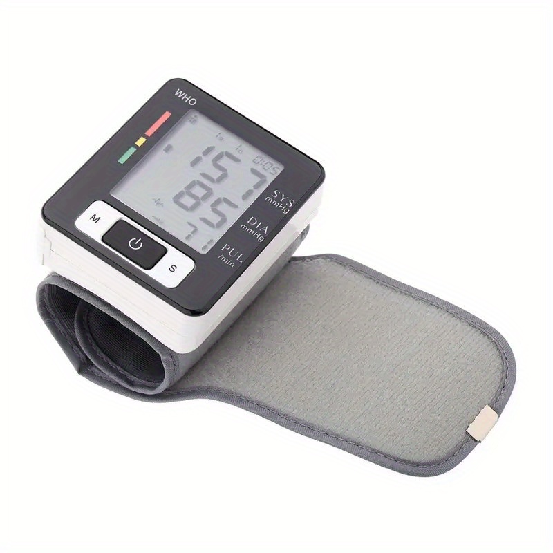 High Precision Wrist Blood Pressure Monitor With Led Display Screen