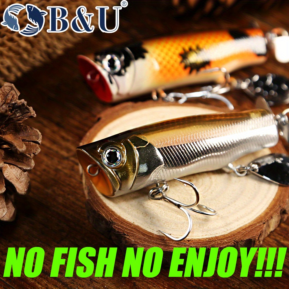 Esche Da Pesca, Attrezzatura Da Pesca Galleggiante Topwater Lures - Foto 10