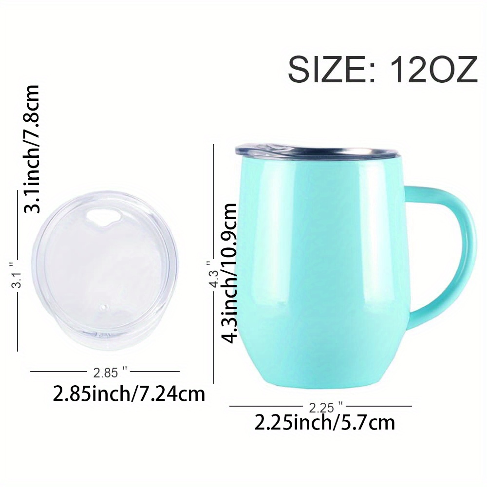 860ml Handle Cup 316 Stainless Steel Insulated CupIce Cream Cup