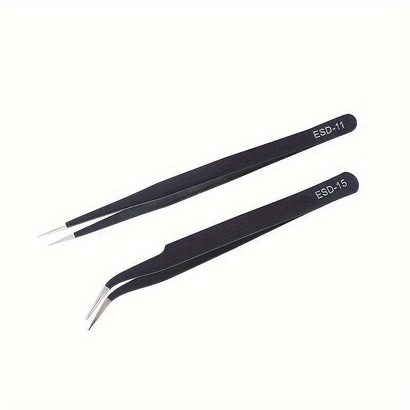 Premium Ceramic Tweezers For Electronics Soldering Stainless - Temu