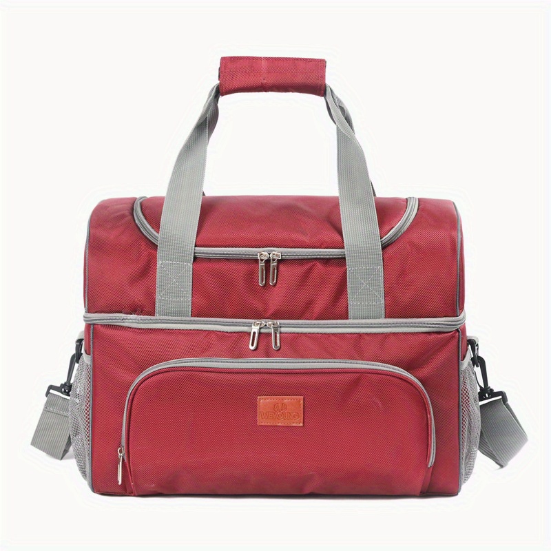 ZEVORA Insulated Lunch Bag for Office School Picnic Outdoor Men Women  Student Waterproof Multipurpose Bag