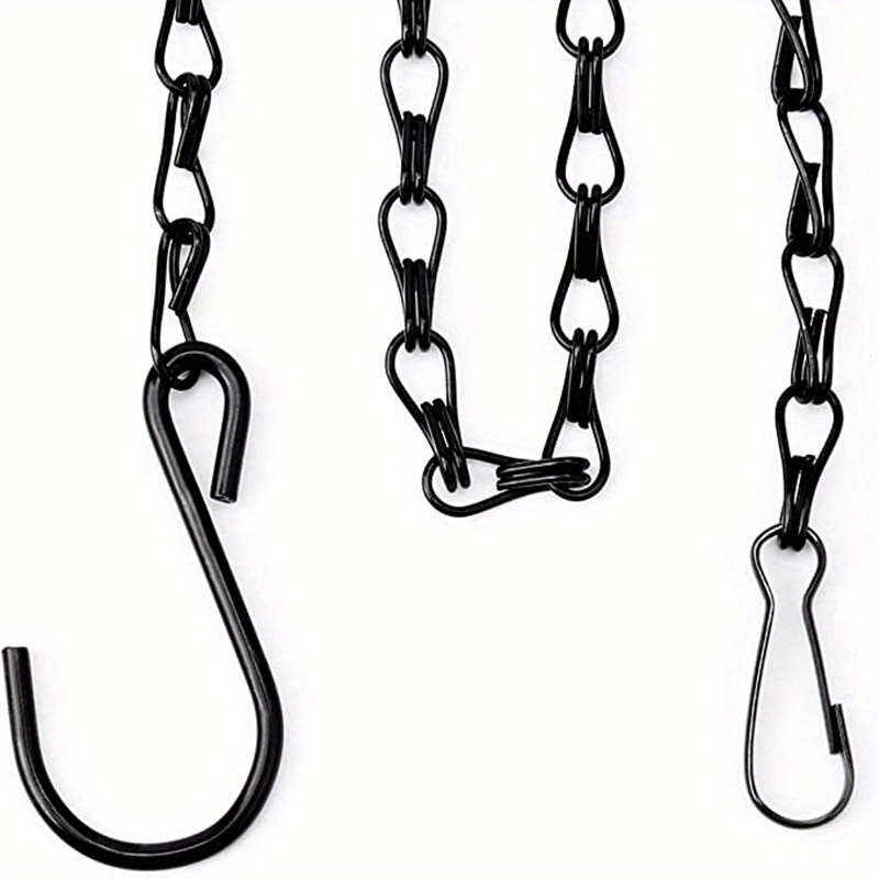 Black Hanging Chains Perfect For Bird Feeders Bird Houses - Temu