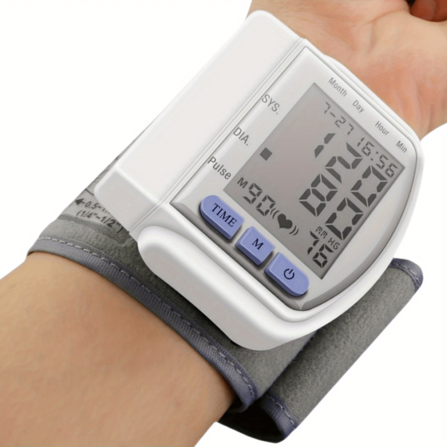 Blood Pressure Monitors,Blood Pressure Machine Upper Arm with Extra Large  Cuffs 8.7-17 inches,LCD Screen Automatic Digital BP Monitor for Home Use  and