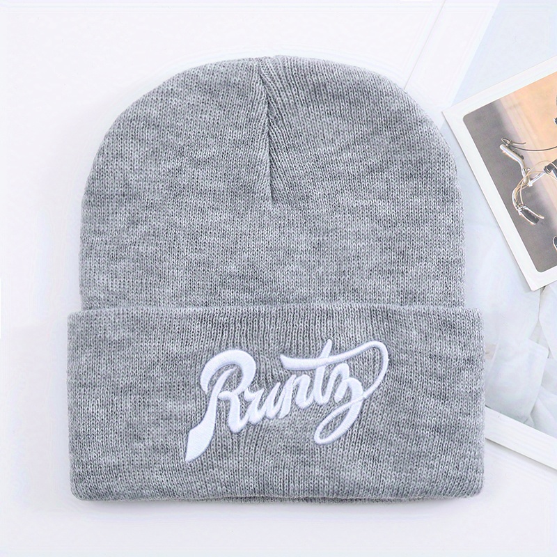 Embroidered Cold Hat American Style Warm Ear Protect