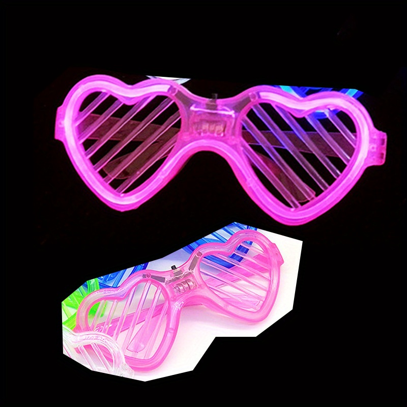 Barre Lumineuse Bungee Lunettes Love Peach Heart Led - Temu Canada