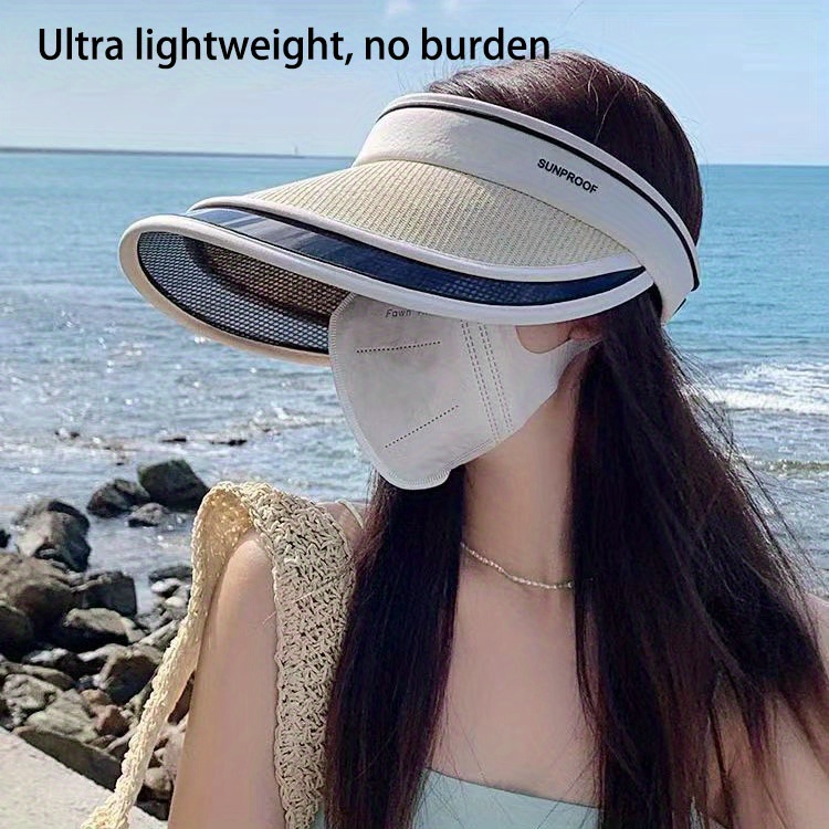 Protection Breathable Women's Wide Cap Hat Hat Beach Eaves Sun Fisherman  Sun Baseball Cubs City Connect Hat Blue at  Women's Clothing store