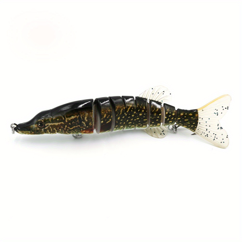 Lifelike Multi jointed Fishing Lure Pike Muskie Big Size - Temu