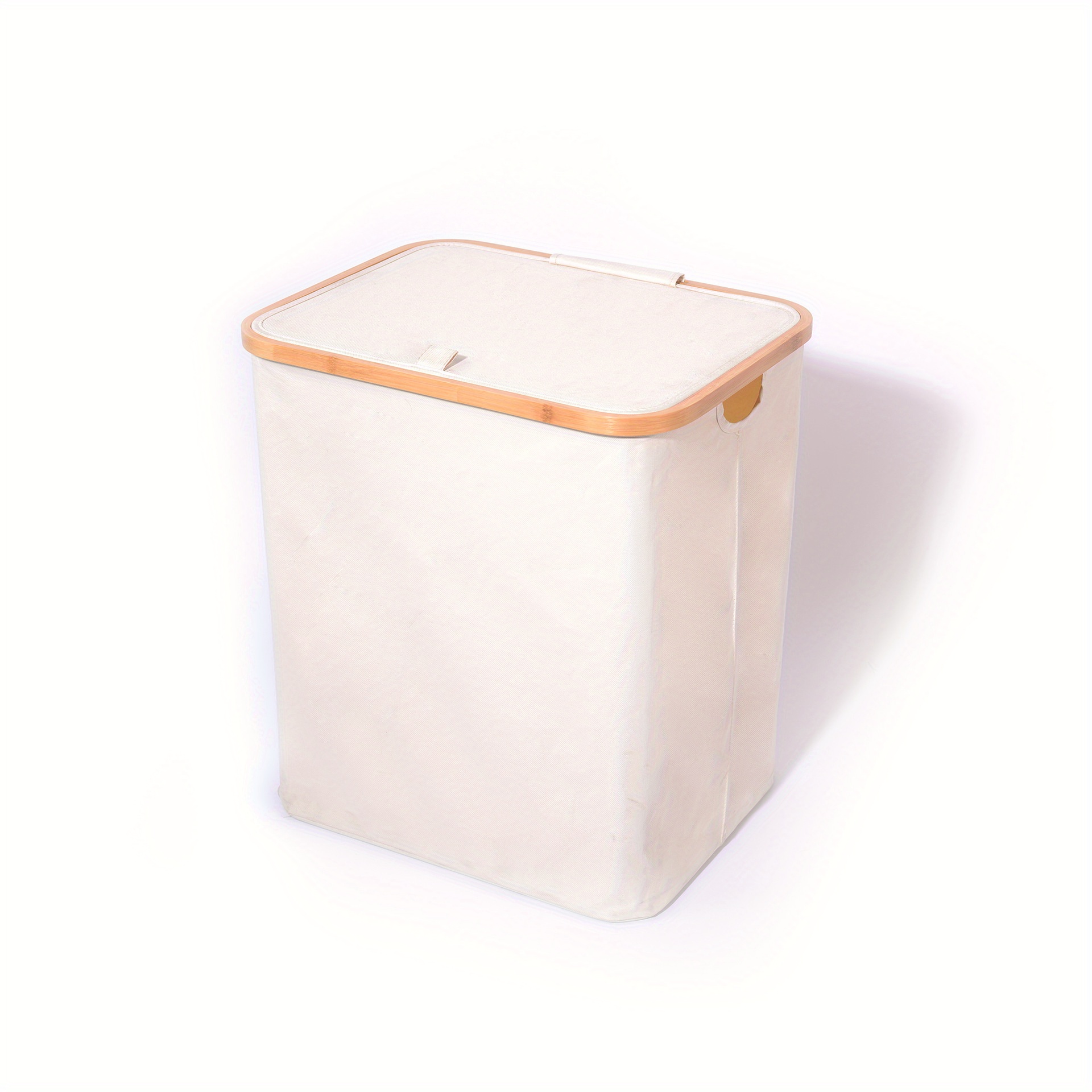 Laundry Basket with Lid 60L Collapsible Laundry Hamper with