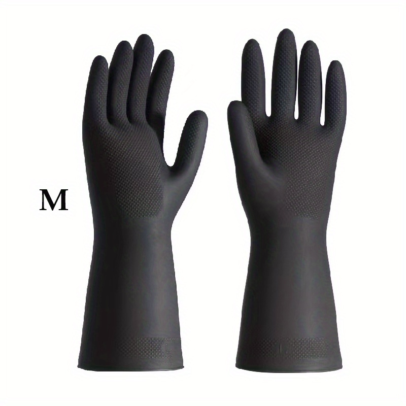 1 Par Guantes Látex Duraderos Limpieza Lavado Platos - Temu Spain