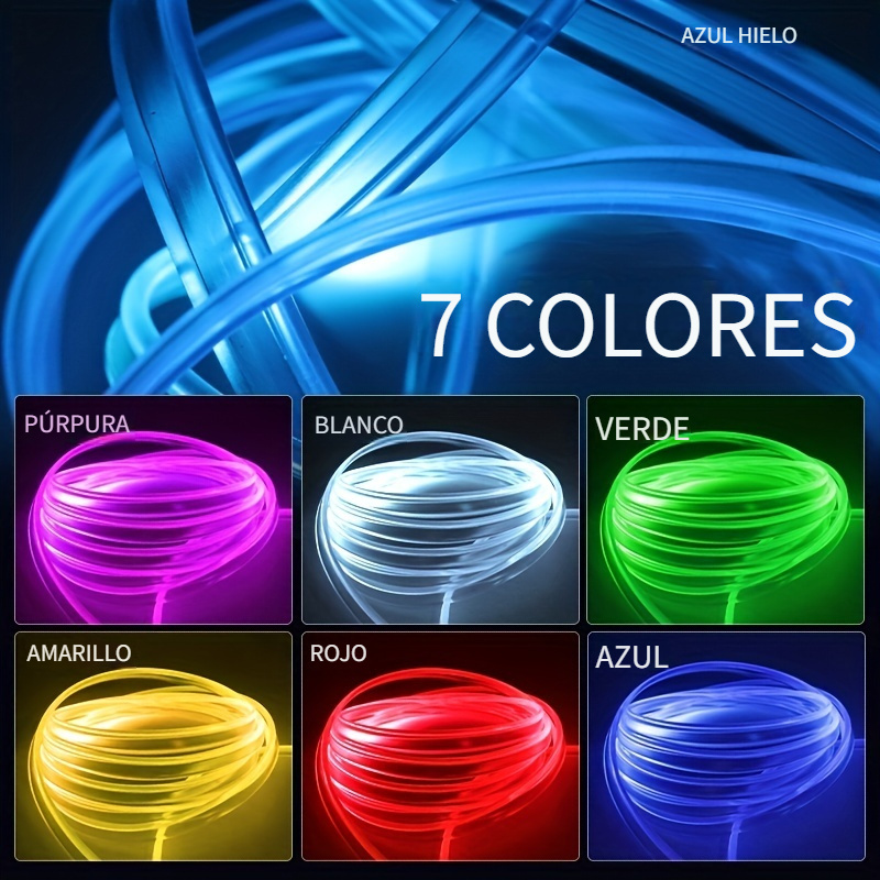 1m 2m 5m 10m 20m5050 Tira Luces Led Cuerdas Luz Coloridas - Temu Chile