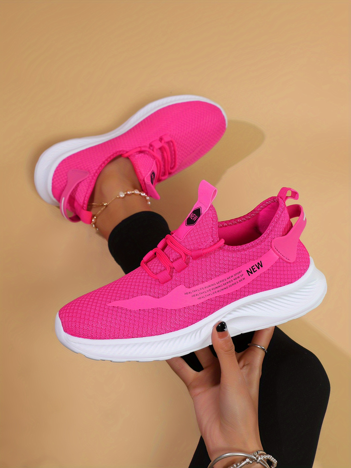 Womens pink outlet runners