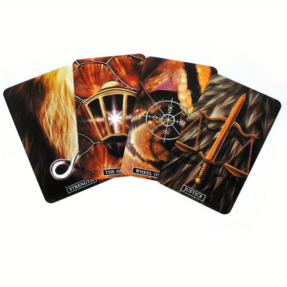 Beautiful Beast Tarot Beautiful Beasts Tarot Board Game Card Temu