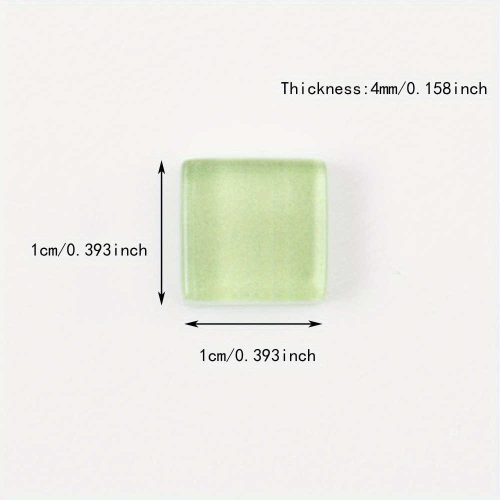 100 шт. 0 393 х 0 393 дюйма (10 х 10 мм) светло зеленая - Temu Estonia