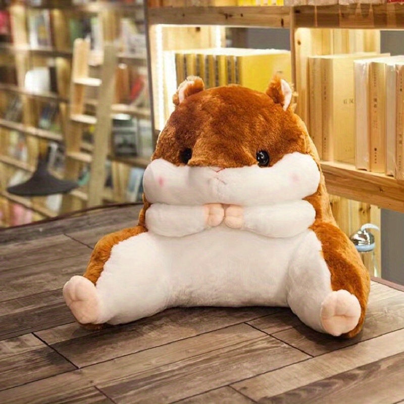 Coussin Hamster Mignon Chaise Bureau Oreiller Dossier - Temu Canada