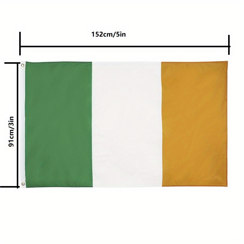 Indiana Staatsflagge - 60 X 90 Cm, Besticktes Polyester Für Innen & Außen