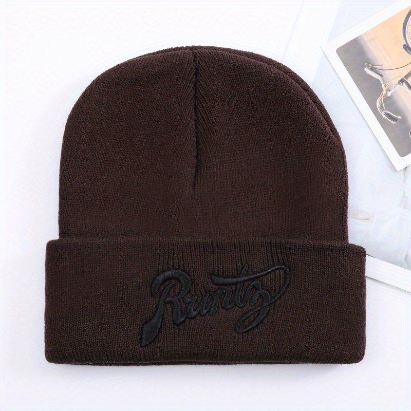 Embroidered Cold Hat American Style Warm Ear Protect