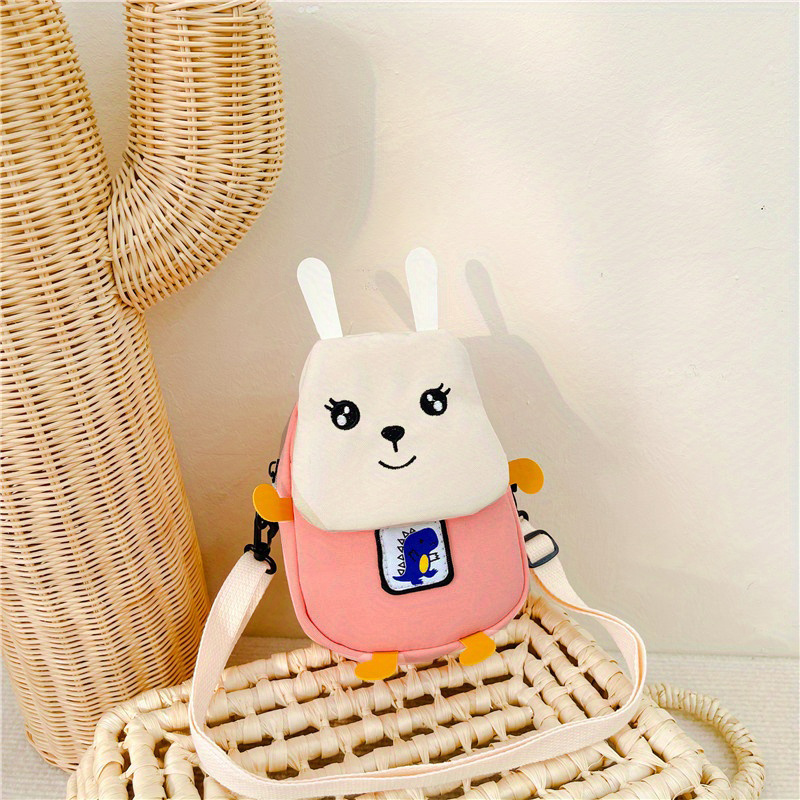 Cute Cartoon Rabbit Messenger Bag Shoulder Bag For Outdoor Traveling Girls  Accessories Children's Accessories - Temu