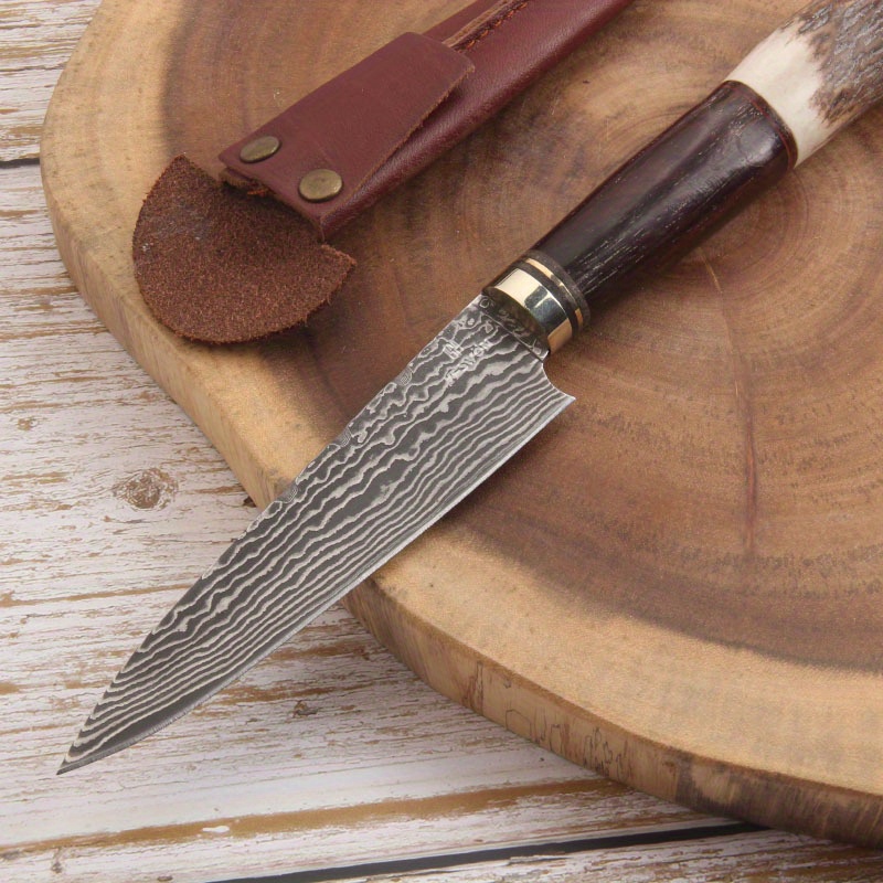 6 inch Compact Chef's Knife - Damascus Series Blade - Orient Knives