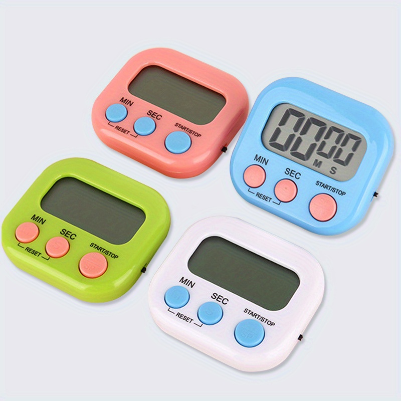 Dual-purpose Kitchen Baking Timer With Self-discipline Reminder And  Electronic Alarm - Perfect For Bbq, School, And Back To School - Temu