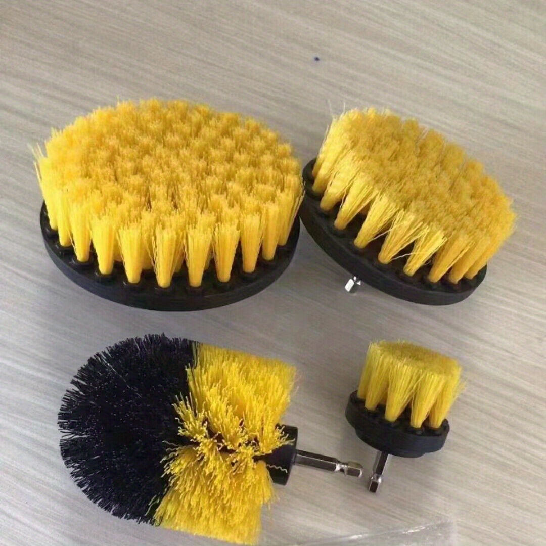 4pcs Drill Brush Set Power Scrubber Wash Cleaning Brushes Tool Kit