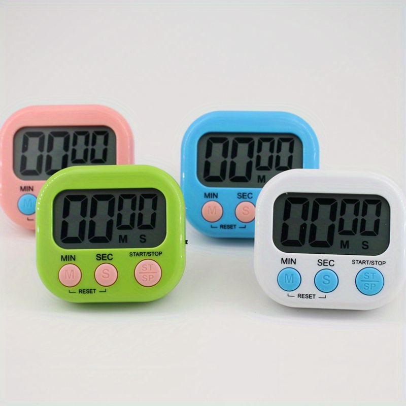 Dual-purpose Kitchen Baking Timer With Self-discipline Reminder And  Electronic Alarm - Perfect For Bbq, School, And Back To School - Temu