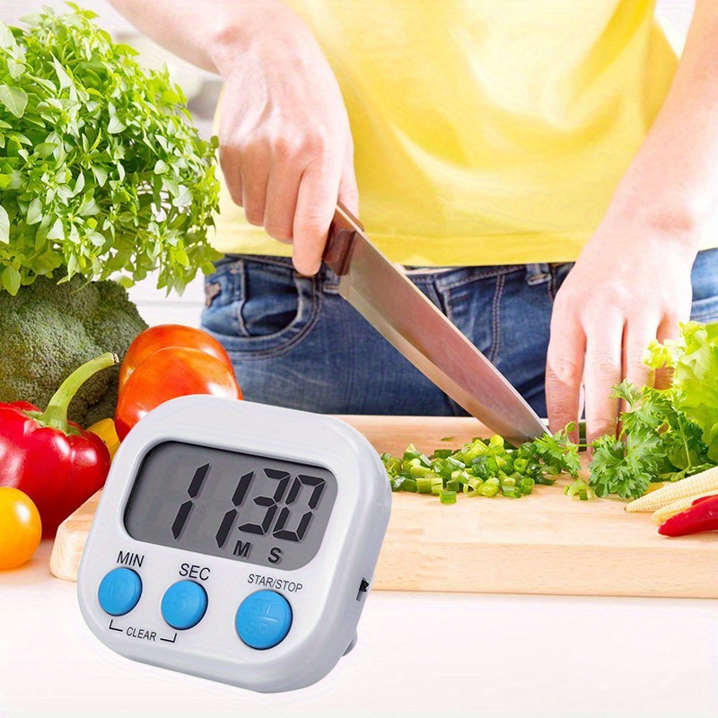 Dual-purpose Kitchen Baking Timer With Self-discipline Reminder And  Electronic Alarm - Perfect For Bbq, School, And Back To School - Temu