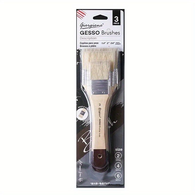 The Best Flat Brushes for Acrylic Painting Size 2 inch / 50mm