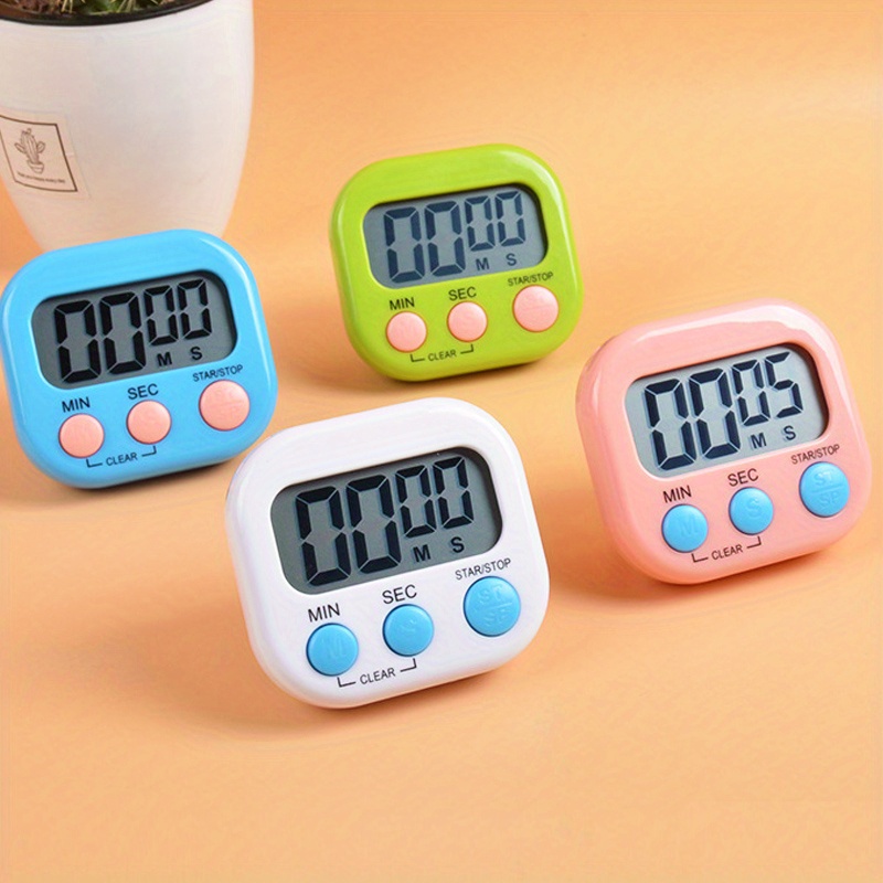 Dual-purpose Kitchen Baking Timer With Self-discipline Reminder And  Electronic Alarm - Perfect For Bbq, School, And Back To School - Temu