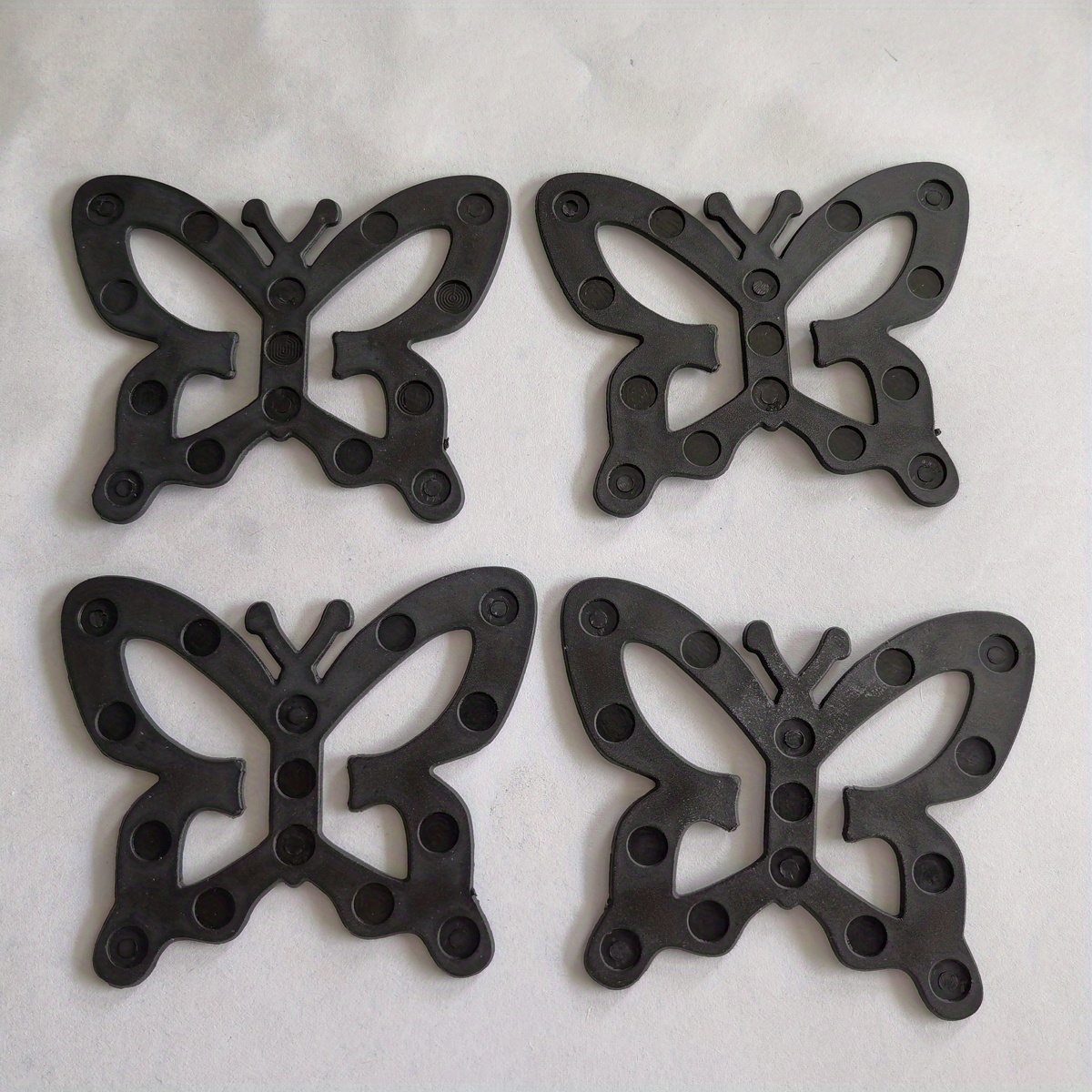 4pcs Butterfly Back Bra Control Clips Anti light Cross Buckles