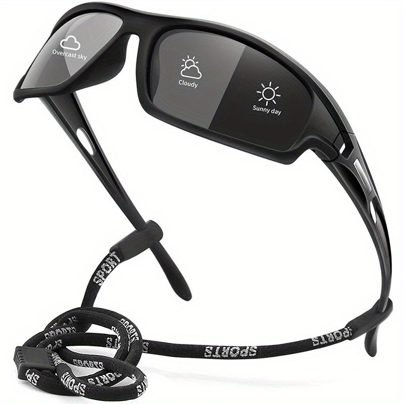  Gafas de sol polarizadas cuadradas F-4329 02-100% protección  UV, gafas de sol unisex para conducir, pesca y deportes al aire libre :  Ropa, Zapatos y Joyería