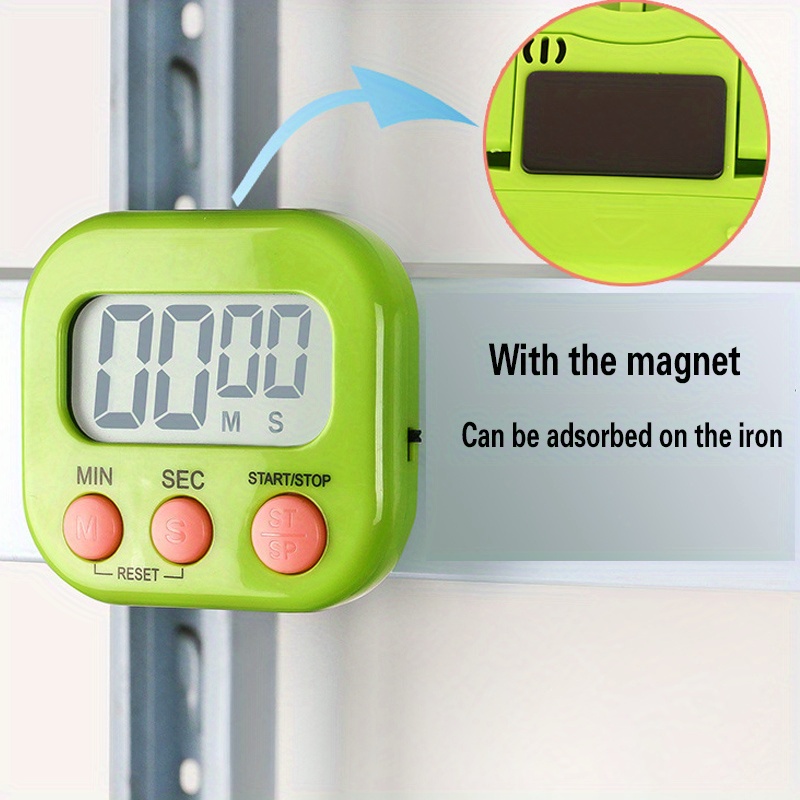 Dual-purpose Kitchen Baking Timer With Self-discipline Reminder And  Electronic Alarm - Perfect For Bbq, School, And Back To School - Temu