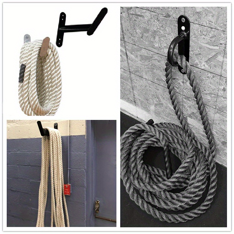 Crochet de plafond,SPORT Point d'ancrage pour Installer la Corde de Combat  Crochet d'ancrage Mural Anneau d'ancrage Support