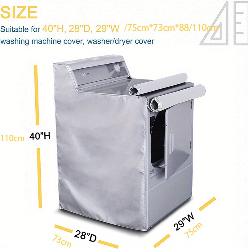 Waterproof Fully Automatic Drum Washing Machine Cover Temu