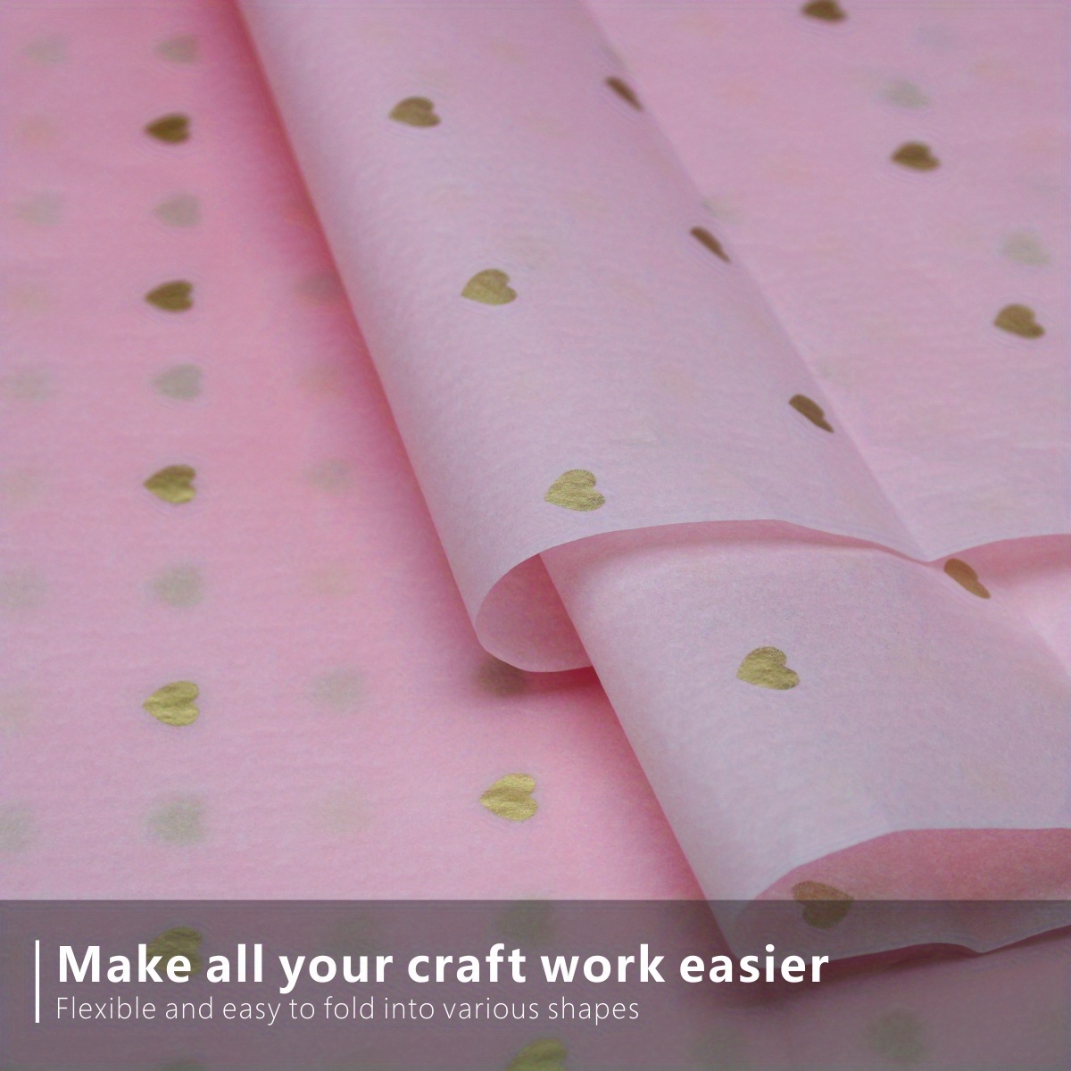 50 hojas de papel de seda rosa para envolver regalos, 20 x 28 pulgadas,  papel de seda para bolsas de regalo, bricolaje y manualidades, papel de  regalo