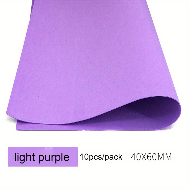Foam 2mm Paper Light Purple, Foam Scrapbooking Craft