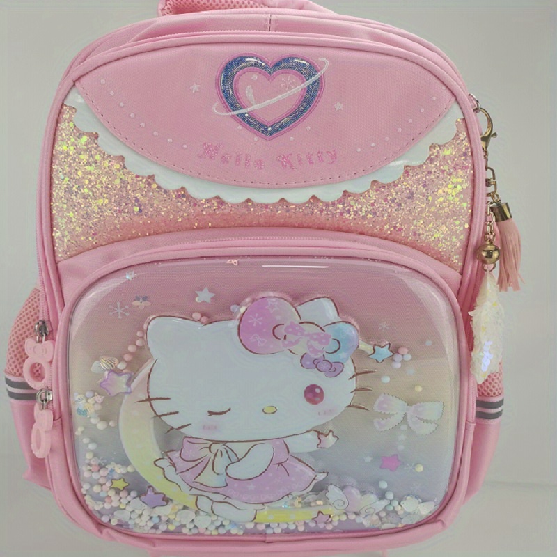 HelloKitty Hello Kitty Mochila De Escuela Primaria, Mochila De Protección  De Columna Para Niñas De 6 A 8 Años, Mochila Para Niñas - Temu Spain