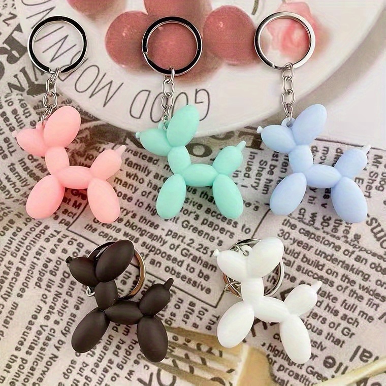 Balloon Dog Keychain