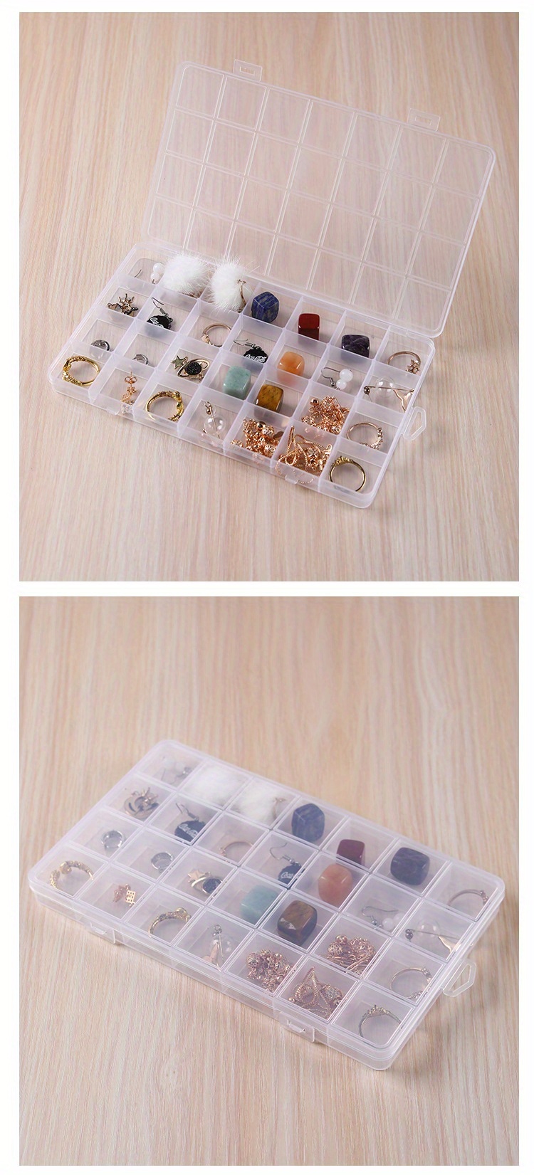 24 Slot Mini Plastic Organizer Box 1